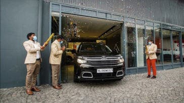 Nuova Citroën C5 Aircross consegne India