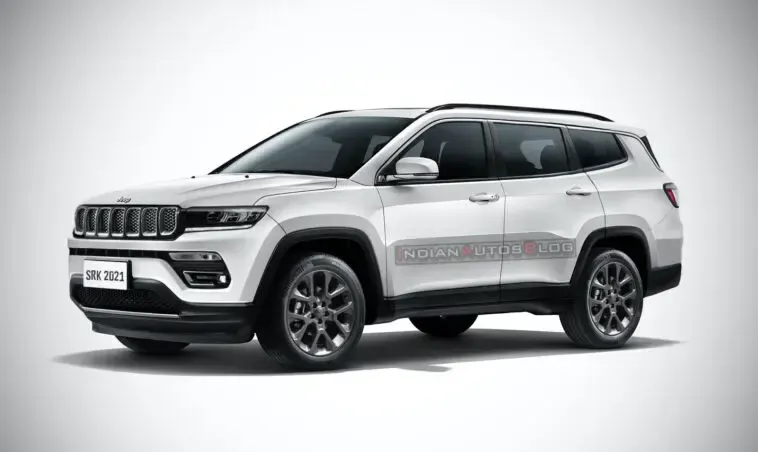 Nuova Jeep Compass a sette posti render