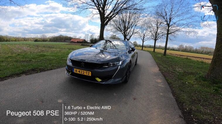 Nuova Peugeot 508 PSE test drive