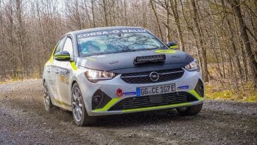 Opel Corsa-e Rally sistema audio