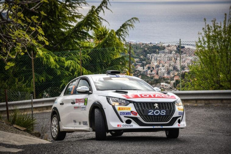 Peugeot 208 Rally 4 Rally di Sanremo