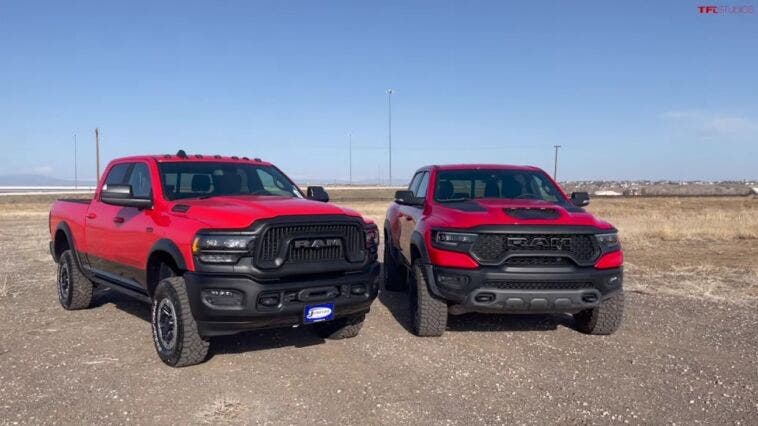 Ram 1500 TRX vs Power Wagon differenze