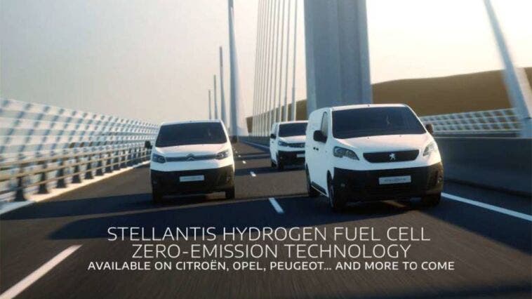 Stellantis nuova gamma veicoli commerciali idrogeno