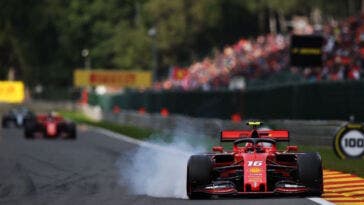 Charles Leclerc Spa 2019
