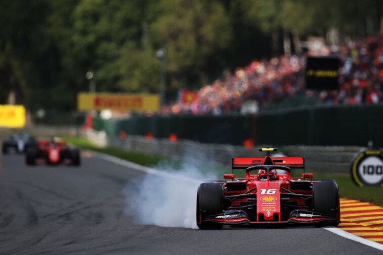 Charles Leclerc Spa 2019