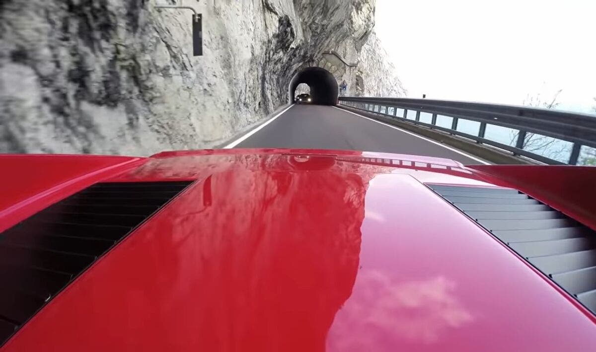 Ferrari 308 GTB in vetroresina dietro