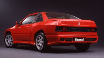 Auto Maserati Shamal posteriore
