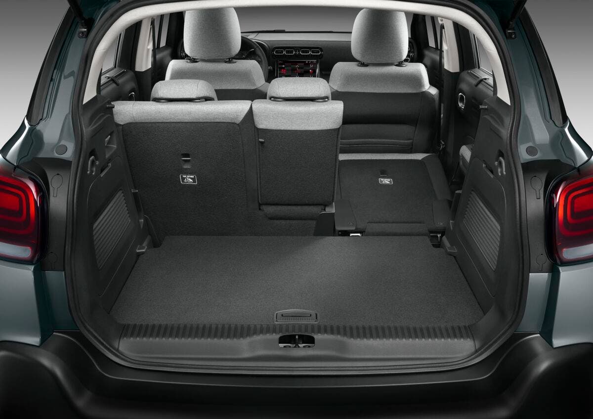 Citroën C3 Aircross abitabilità modularità