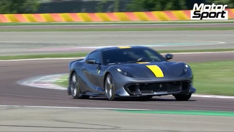 Ferrari 812 Competizione pista