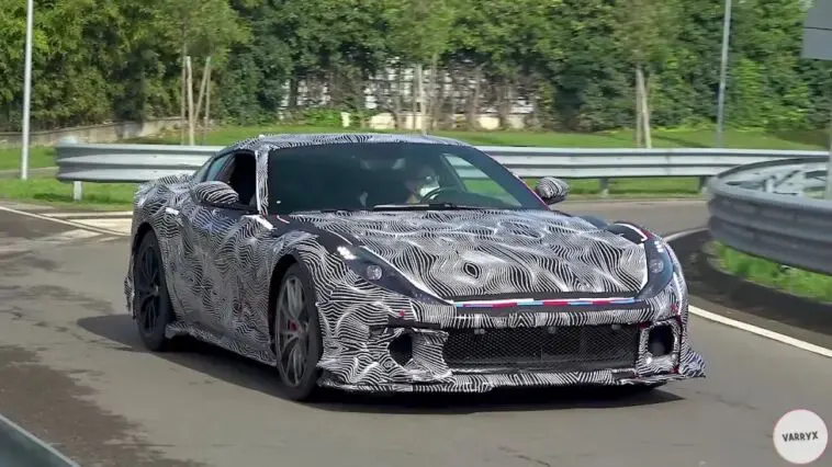 Ferrari 812 Versione Speciale ultimo prototipo Maranello