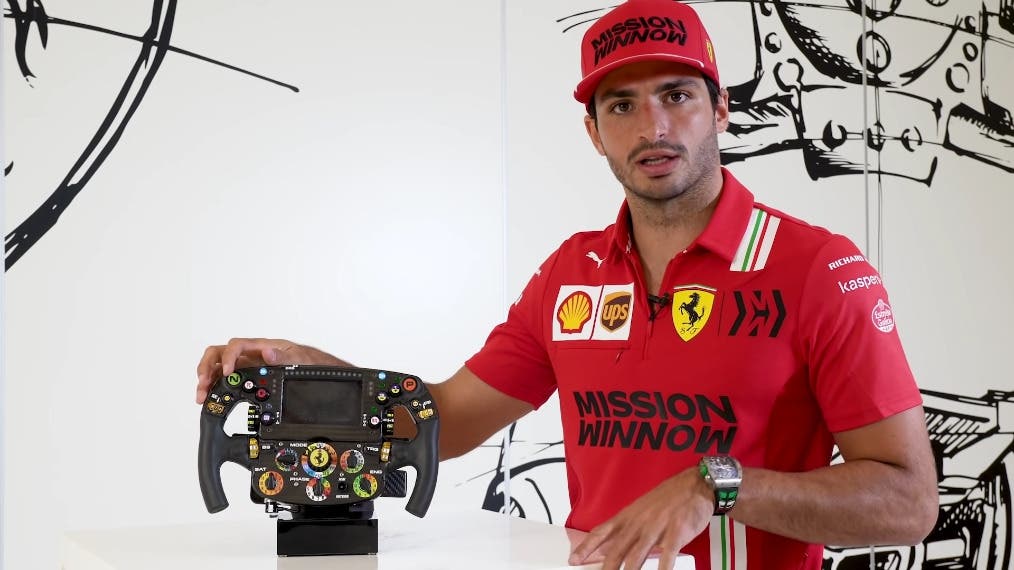 Ferrari Carlos Sainz volante Formula 1