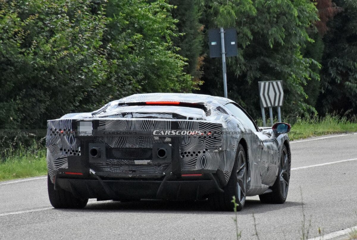 Ferrari F171 prototipo foto spia