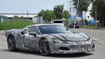 Ferrari F171 prototipo foto spia