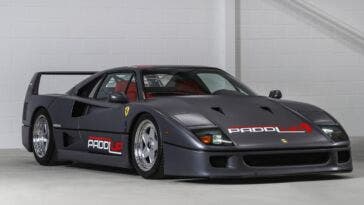 Ferrari F40 PaddlUp asta