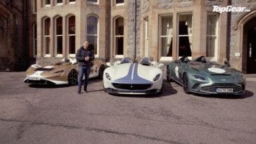 Ferrari Monza SP2 vs McLaren Elva vs Aston Martin V12 Speedster