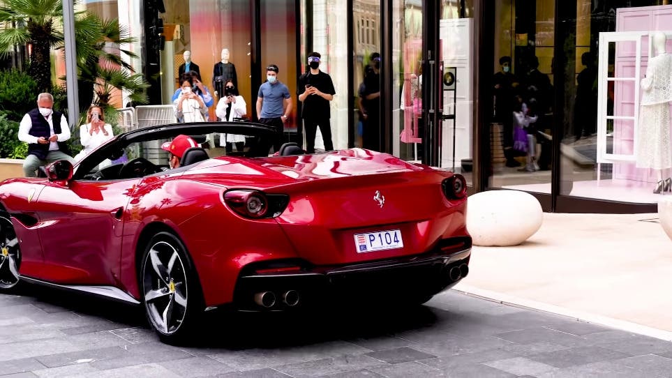 Ferrari Portofino M Leclerc Sainz Monaco