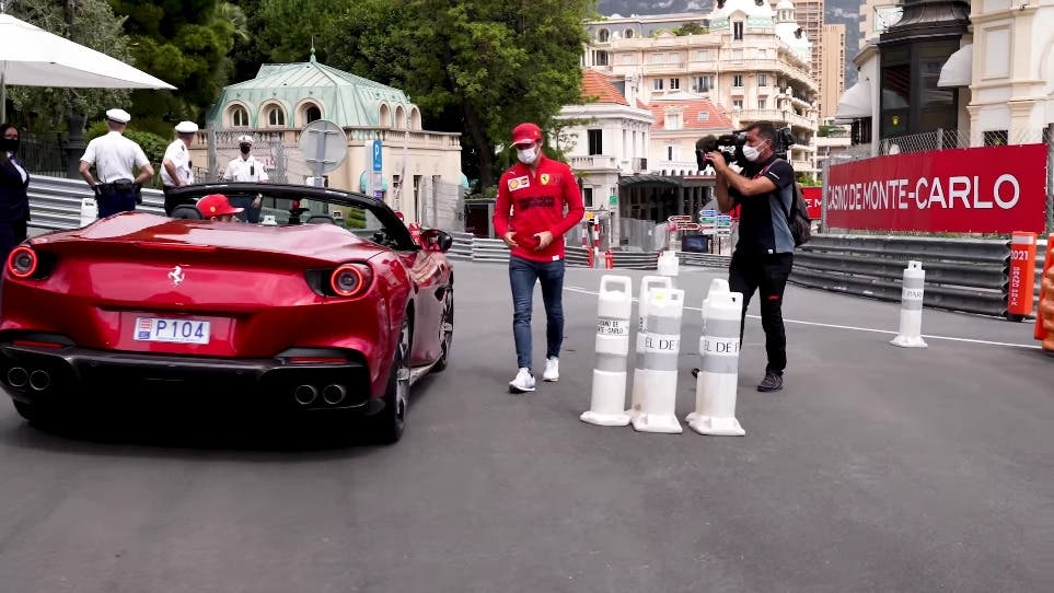 Ferrari Portofino M Leclerc Sainz Monaco