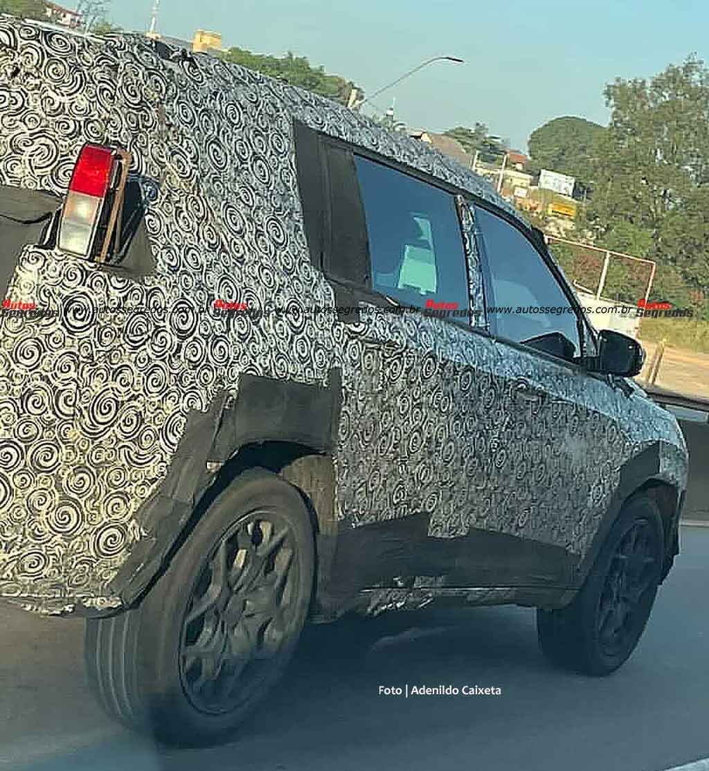 Jeep Commander 2022 ultime foto spia Brasile