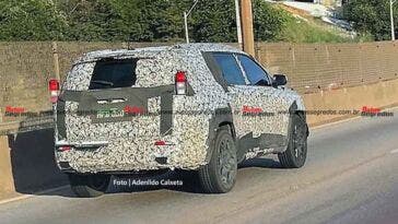 Jeep Commander 2022 ultime foto spia Brasile