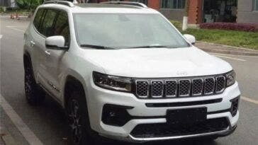 Jeep Grand Commander nuovo restyling prototipo
