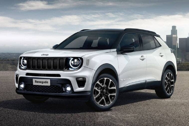 Jeep Renegade 2023 render