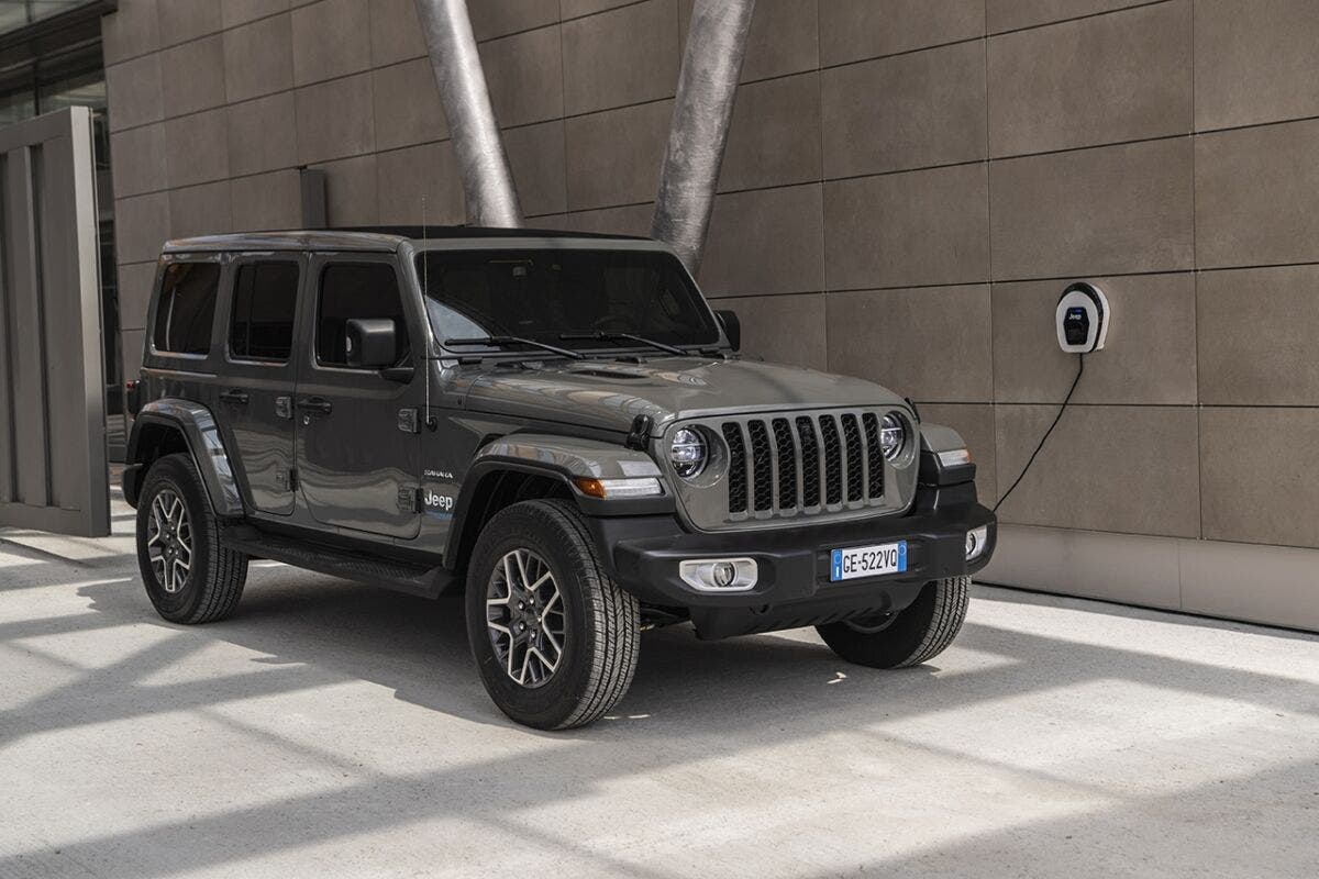 Jeep Wrangler 4xe presentazione Europa