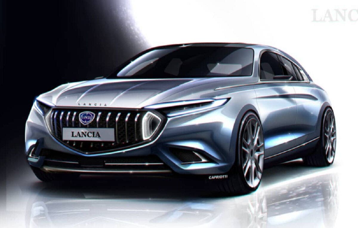 Lancia Anthea render