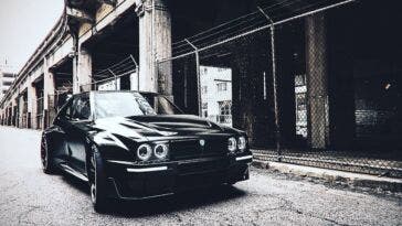 Lancia Delta HF Integrale widebody restomod digitale