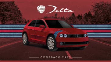 Lancia Delta WRC render
