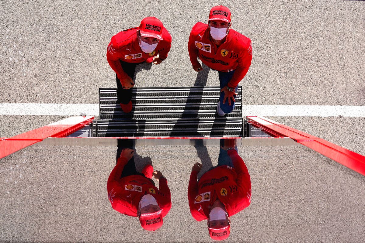 Carlos Sainz Charles Leclerc