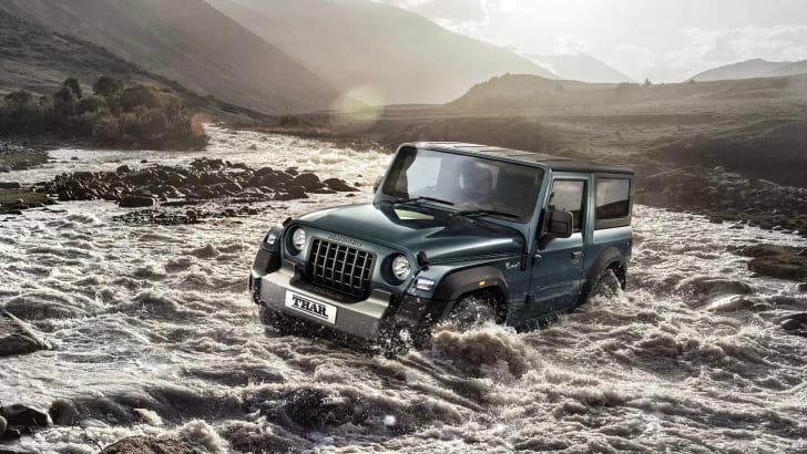 Mahindra Thor clone Jeep Wrangler Australia