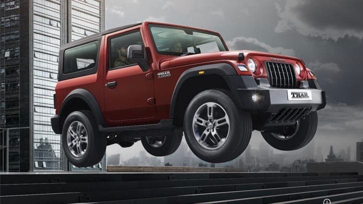 Mahindra Thor clone Jeep Wrangler Australia