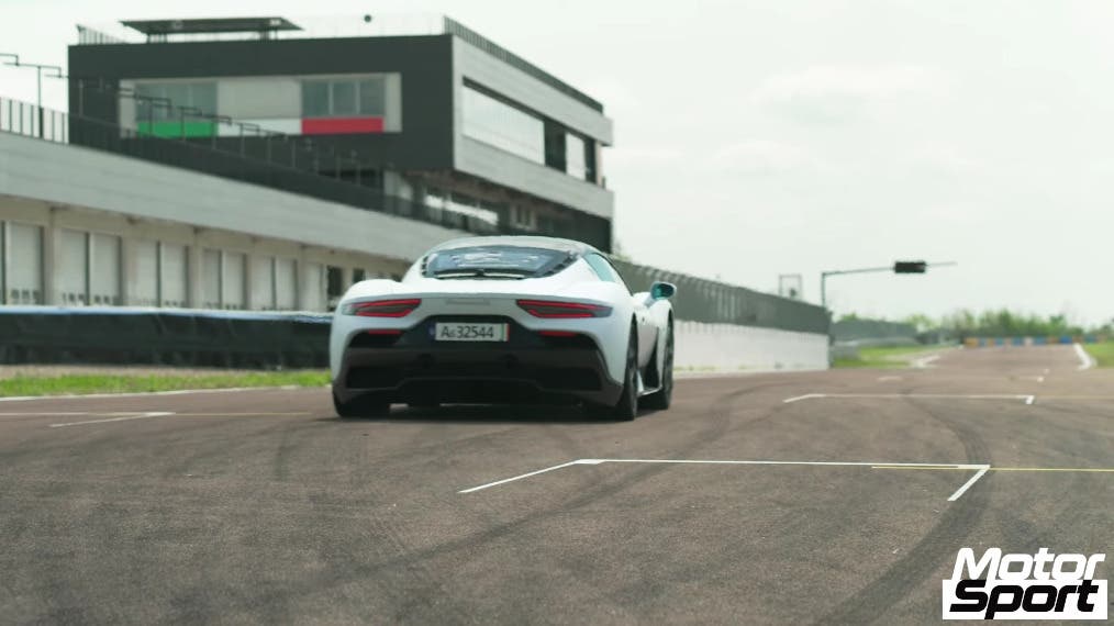 Maserati MC20 test accelerazione