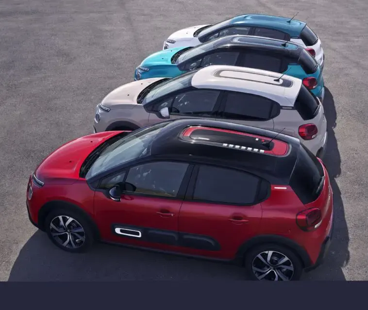 Nuova Citroën C3 esemplari prodotti