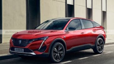 Nuova Peugeot 308 Cross render