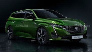 Nuova Peugeot 308 SW render Web