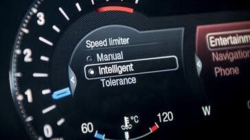 Regno Unito limitatore velocità nuove auto