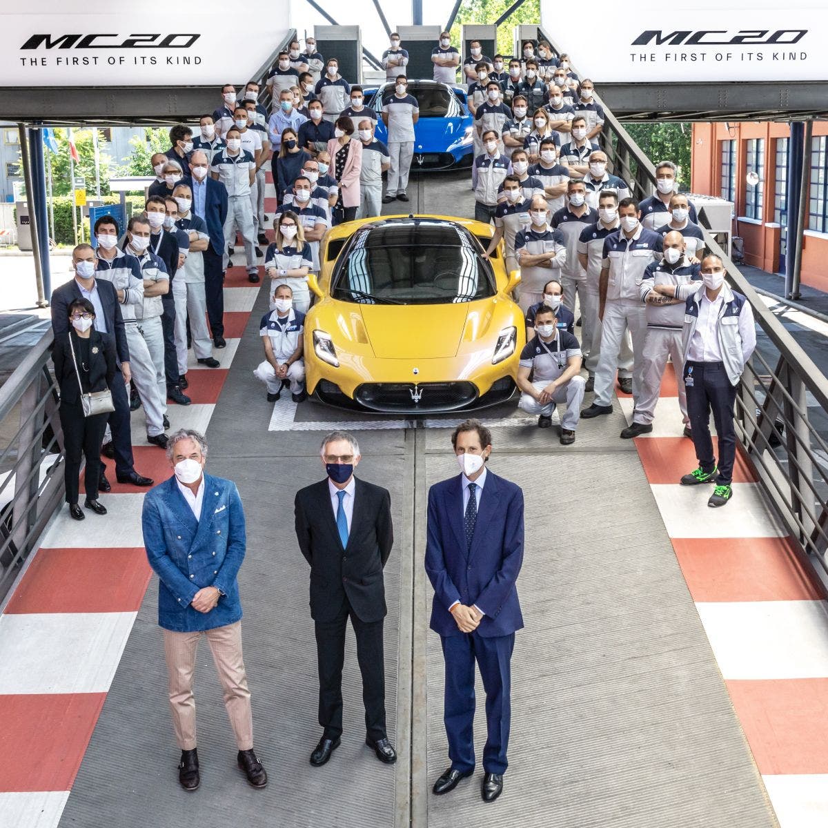 Tavares ed Elkann Maserati Modena