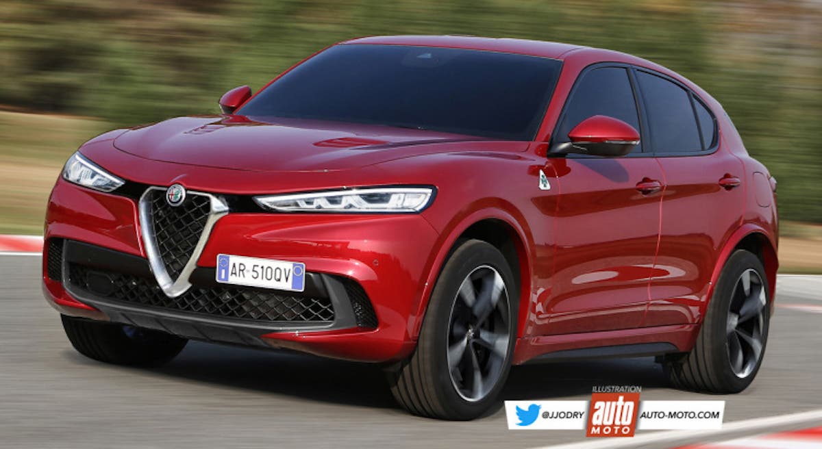 Alfa Romeo Stelvio 2022 render