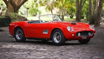 Ferrari 250 GT California concorso Roma