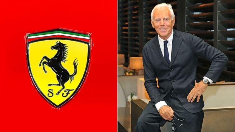 Ferrari Armani no alleanza
