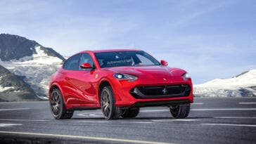 Ferrari Purosangue render