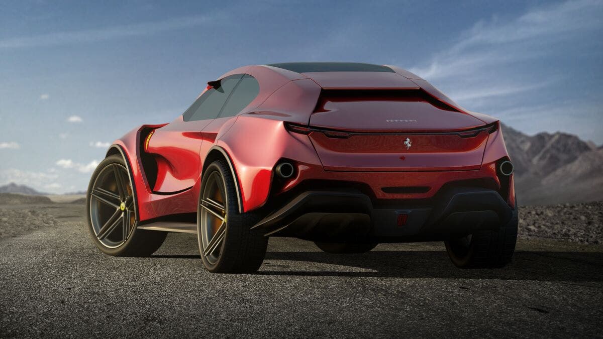 Ferrari Simoom render