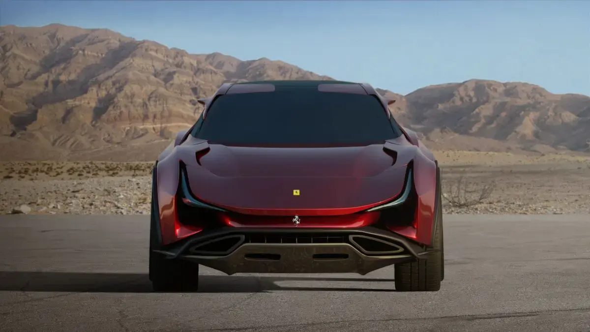 Ferrari Simoom render