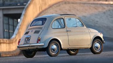 Fiat 500 storica evento