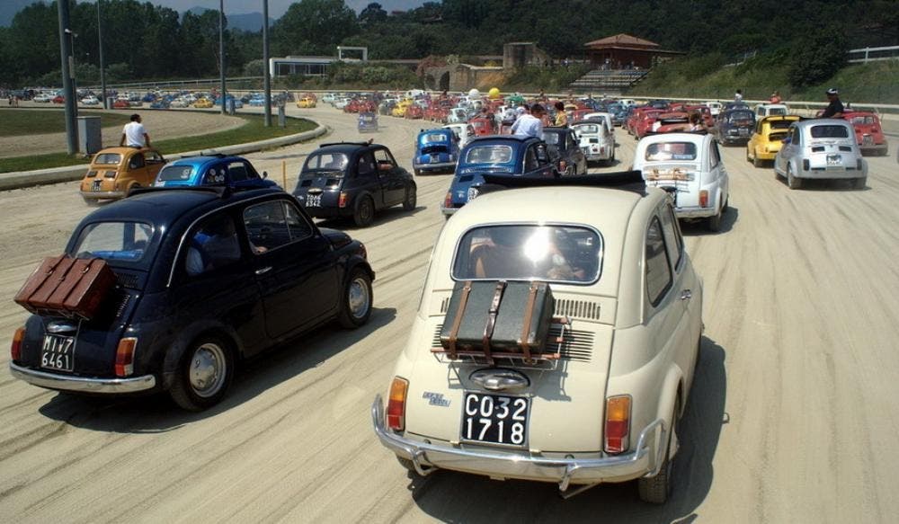 Fiat 500 storica evento