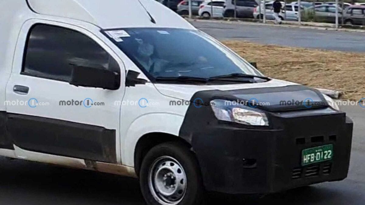 Fiat Fiorino 2022 nuovo prototipo foto spia