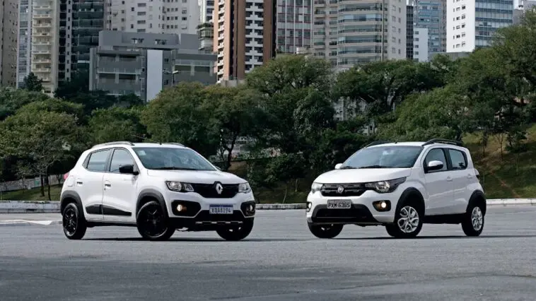 Fiat Mobi Renault Kwid