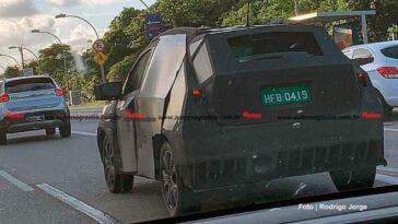 Fiat Pulse altro prototipo foto spia Brasile