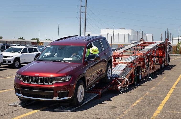 Jeep Grand Cherokee L consegne concessionarie